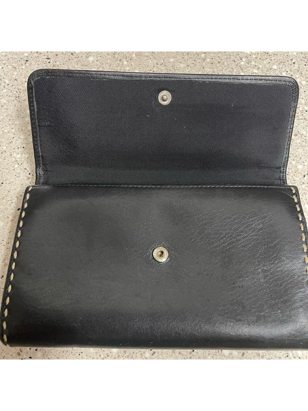 Brighton Leather Clutch Purse - Picture 4 of 9